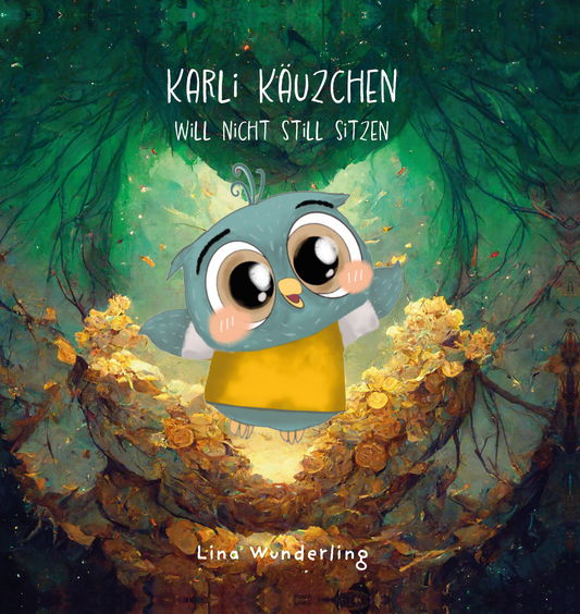 Karli Käuzchen will nicht still sitzen