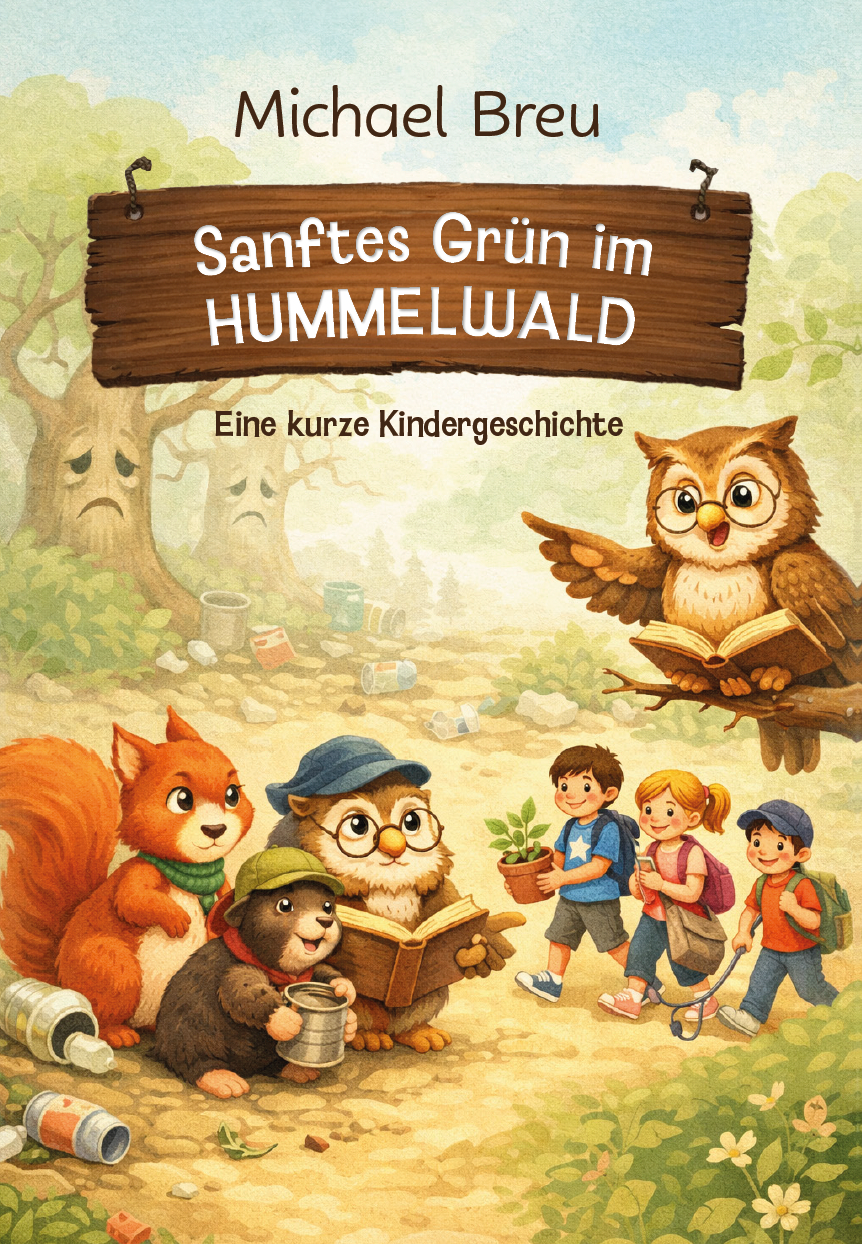 Sanftes Grün im Hummelwald - eine kurze Kindergeschichte