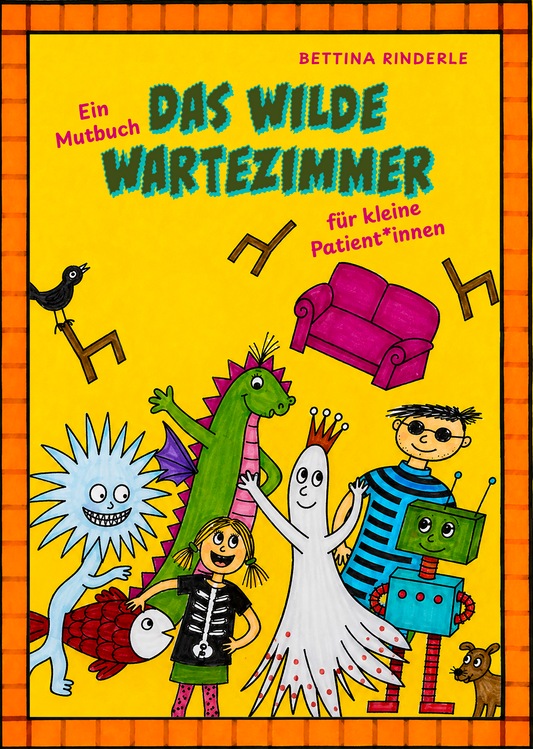 Das wilde Wartezimmer - Ein Mutbuch für kleine Patient*innen